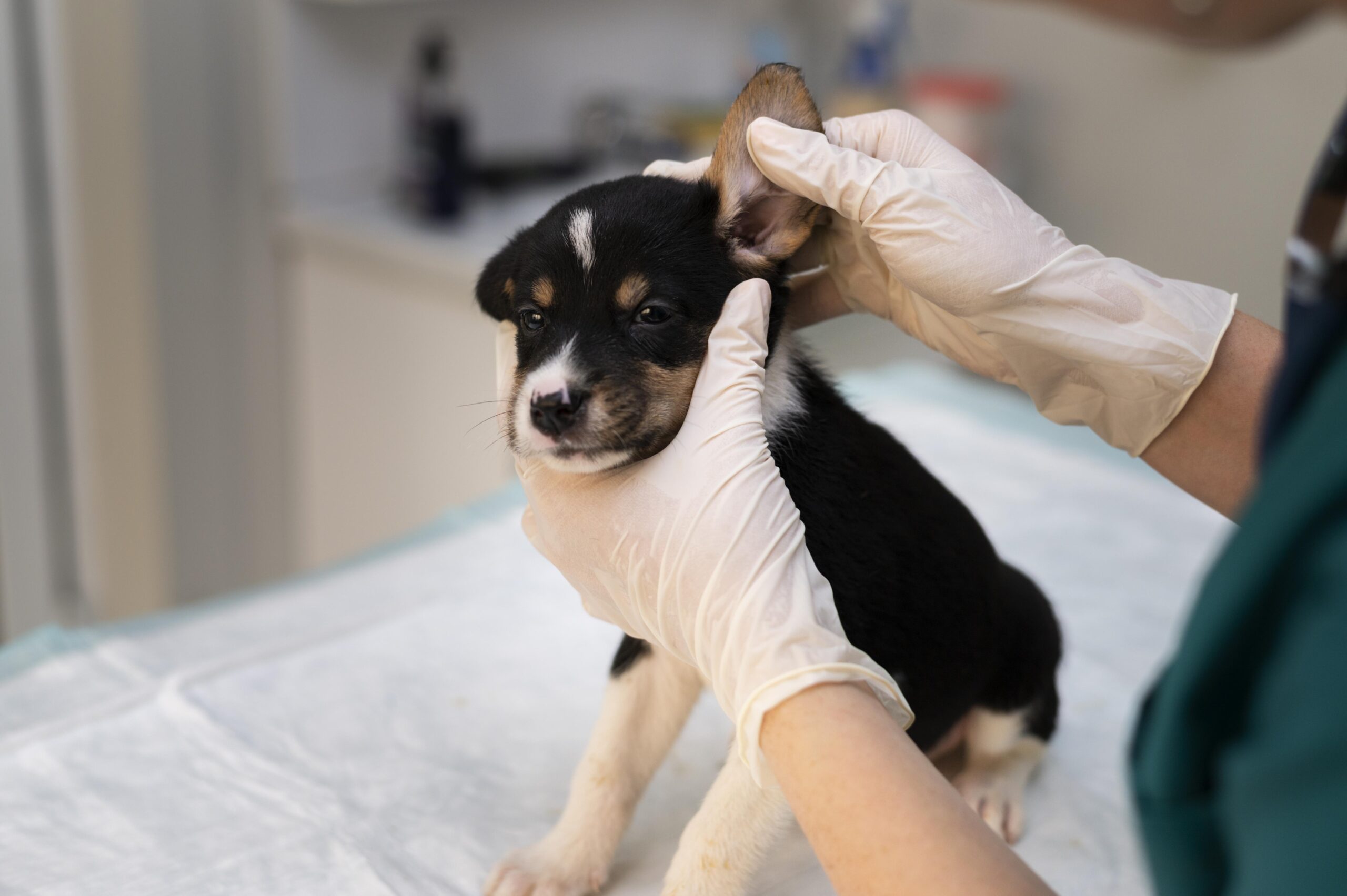 Leczenie infekcji ucha u psa?